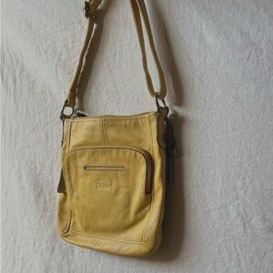 Yellow Fossil Purse